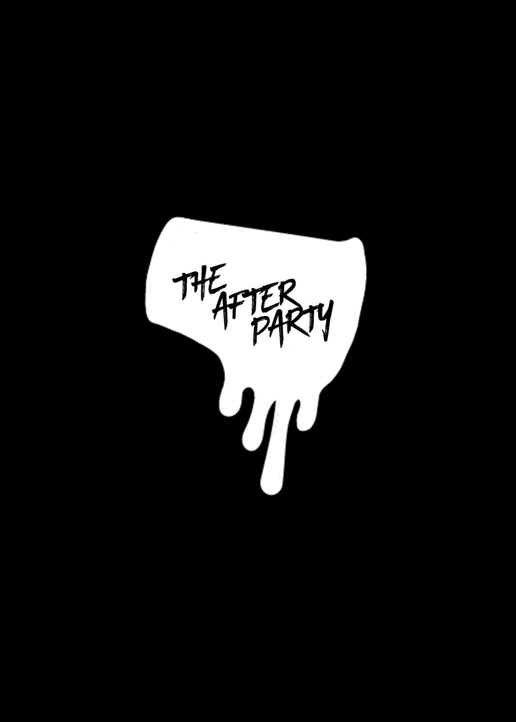 THE AFTER PARTY CROPPED LOGO TEE